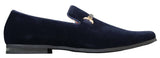 Sapatos masculinos sem cadarço com fivela