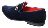 Sapatos masculinos sem cadarço com fivela