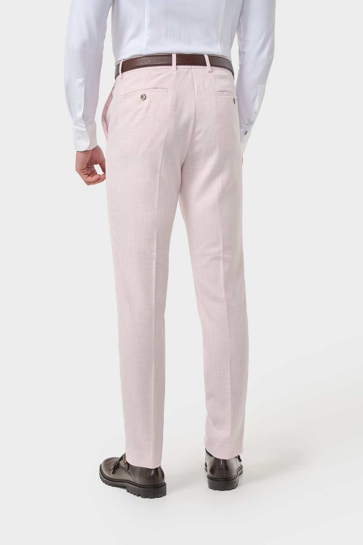 Tropez - Calças sociais rosa para homem