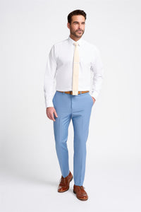 Bond - Calças Azul-celeste Masculinas
