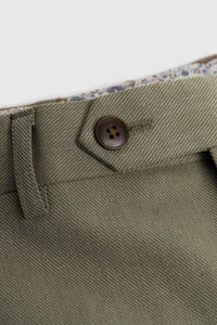 Donatella - Calças masculinas verde-sálvia