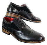 Sapatos Brogue Pretos Masculinos