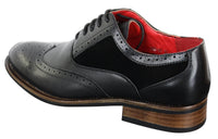 Sapatos Brogue Pretos Masculinos