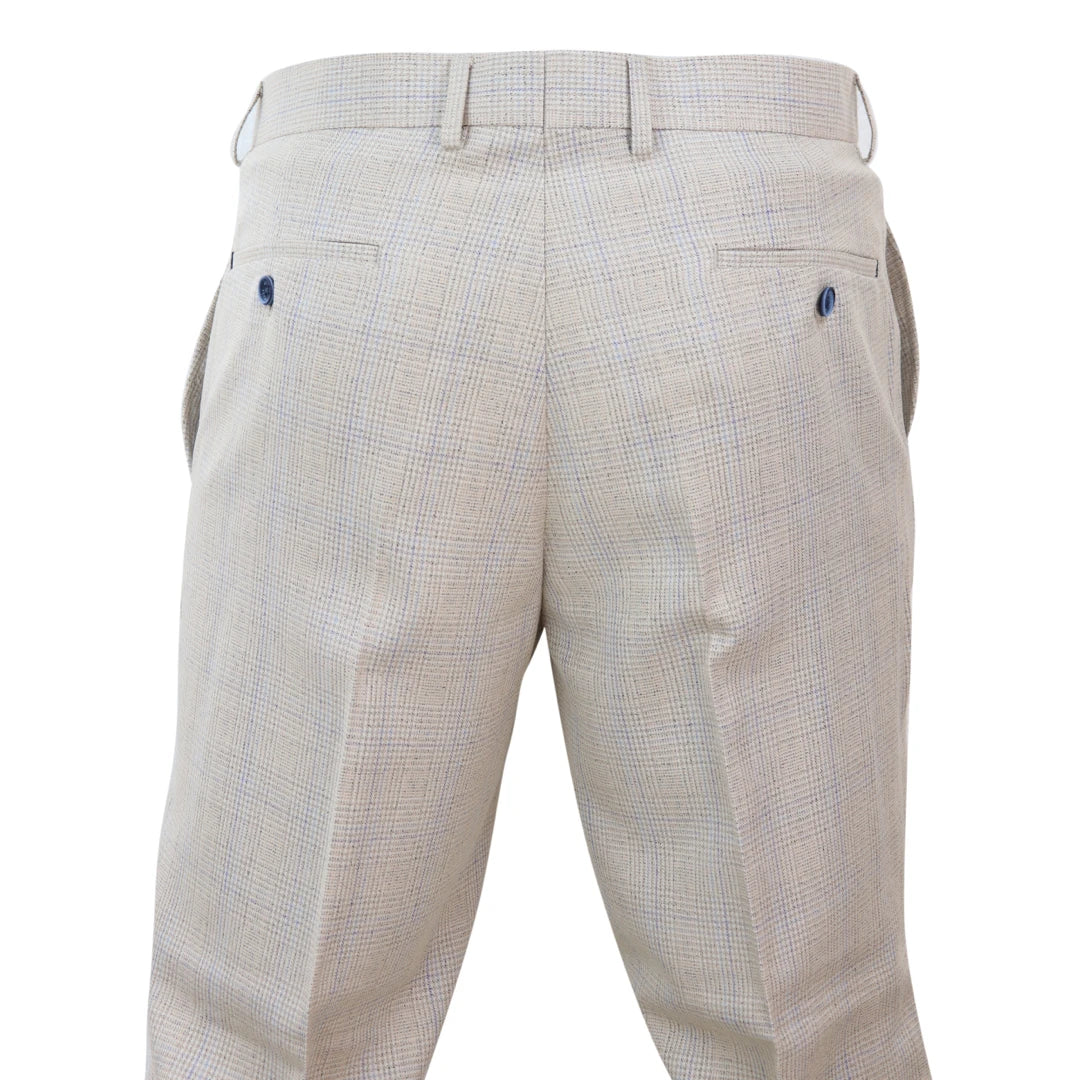 Calças de tweed Cleam para homem