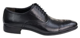 Sapatos Brogue Pretos Clássicos Masculinos