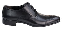 Sapatos Brogue Pretos Clássicos Masculinos