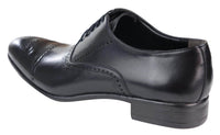 Sapatos Brogue Pretos Clássicos Masculinos