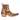Botas masculinas estilo cowboy marrom estilo vintage, bico fino, cano curto, para montaria, em couro legítimo.