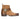 Bota masculina estilo cowboy ocidental, cor caramelo, bico quadrado vintage, para caça, trilhas, montaria e motociclismo.