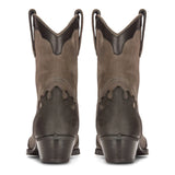 Botas masculinas de cano alto estilo western, em couro legítimo preto, para montaria, dança, caça, estilo cowboy vintage. Bico fino.