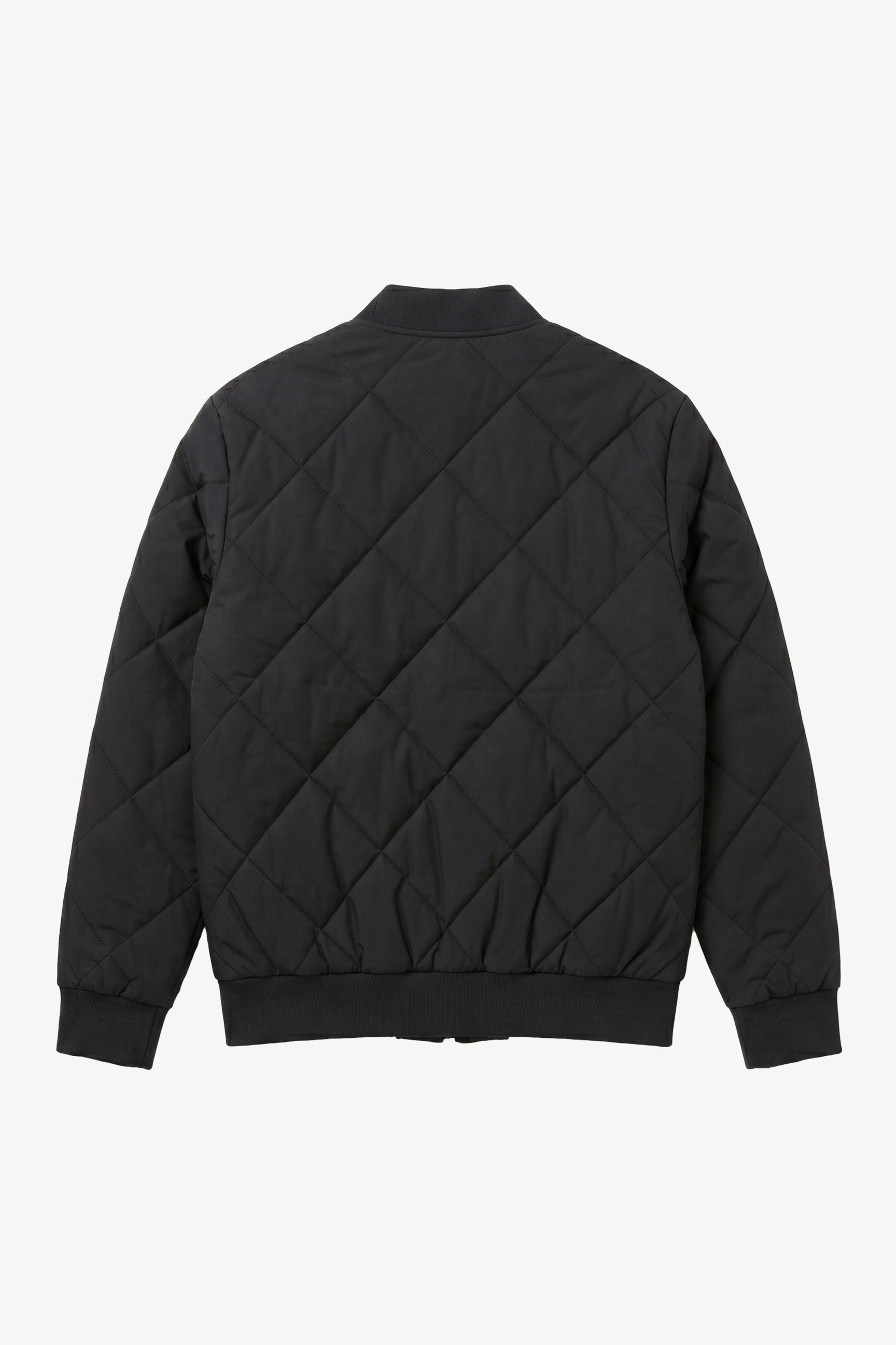 Jaqueta Bomber Reversível Masculina Preta e Bege, Leve e Acolchoada, 2 em 1
