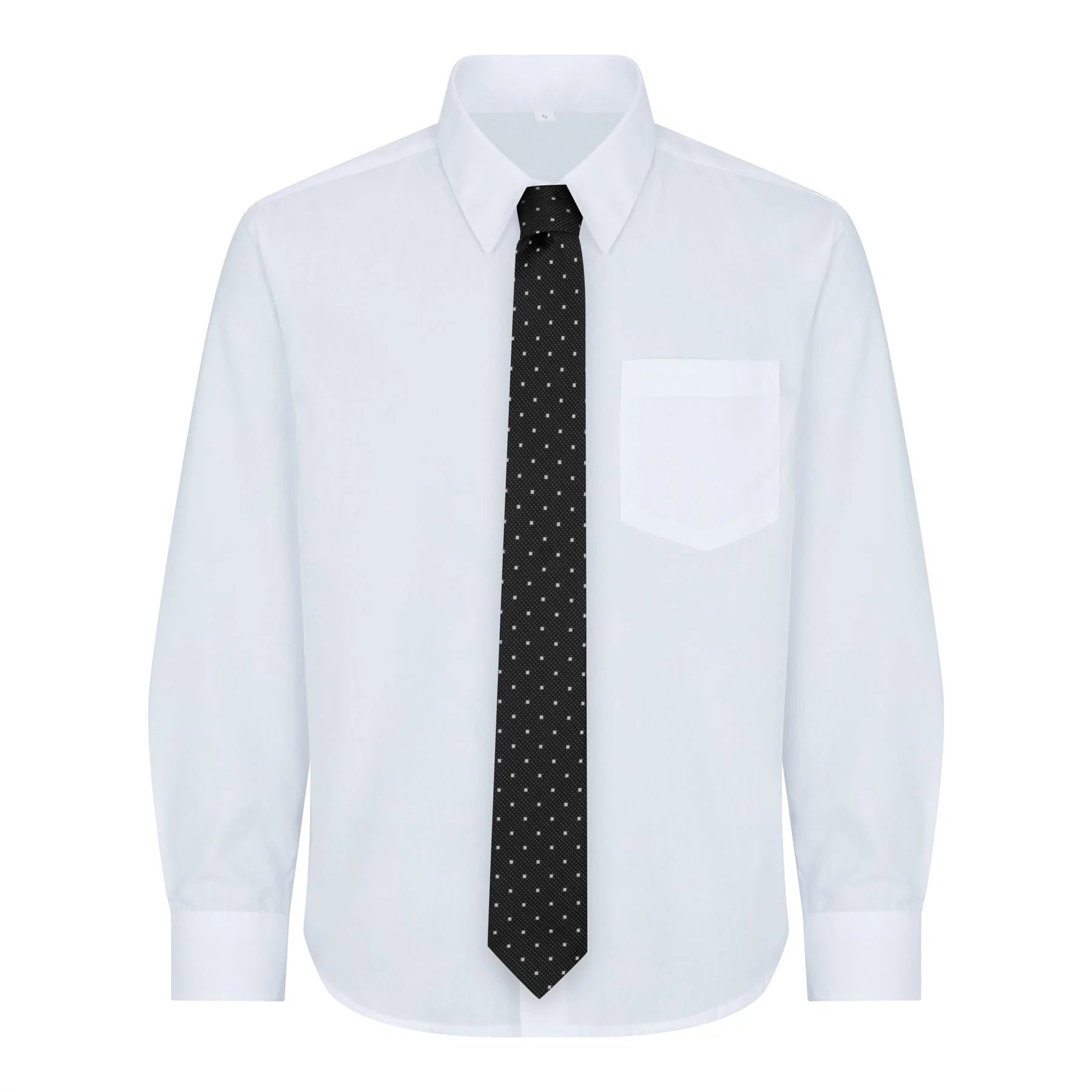 Terno preto de 5 peças para menino: blazer, colete, camisa, gravata e calça para casamento e funeral.