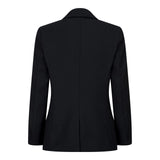 Terno preto de 5 peças para menino: blazer, colete, camisa, gravata e calça para casamento e funeral.
