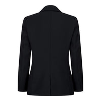 Terno preto de 5 peças para menino: blazer, colete, camisa, gravata e calça para casamento e funeral.