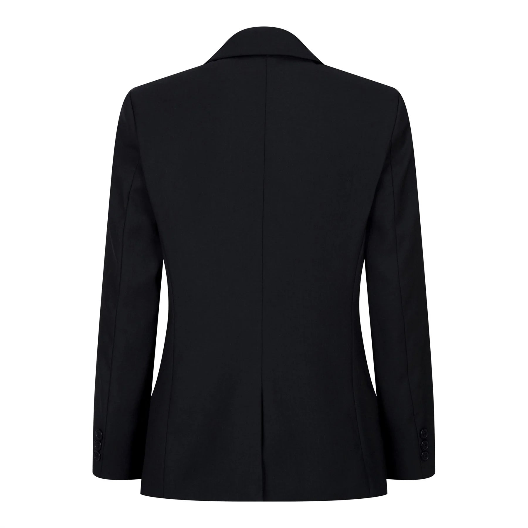 Terno preto de 5 peças para menino: blazer, colete, camisa, gravata e calça para casamento e funeral.