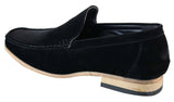 Patron 5588 Sapatos Masculinos Elegantes Casuais Slip On Quadrados em Camurça Italiana