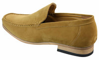 Patron 5588 Sapatos Masculinos Elegantes Casuais Slip On Quadrados em Camurça Italiana