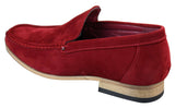 Patron 5588 Sapatos Masculinos Elegantes Casuais Slip On Quadrados em Camurça Italiana