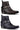 Botas de cowboy masculinas em couro legítimo com corrente.