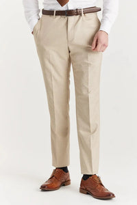 Belmont - Calças bege masculinas