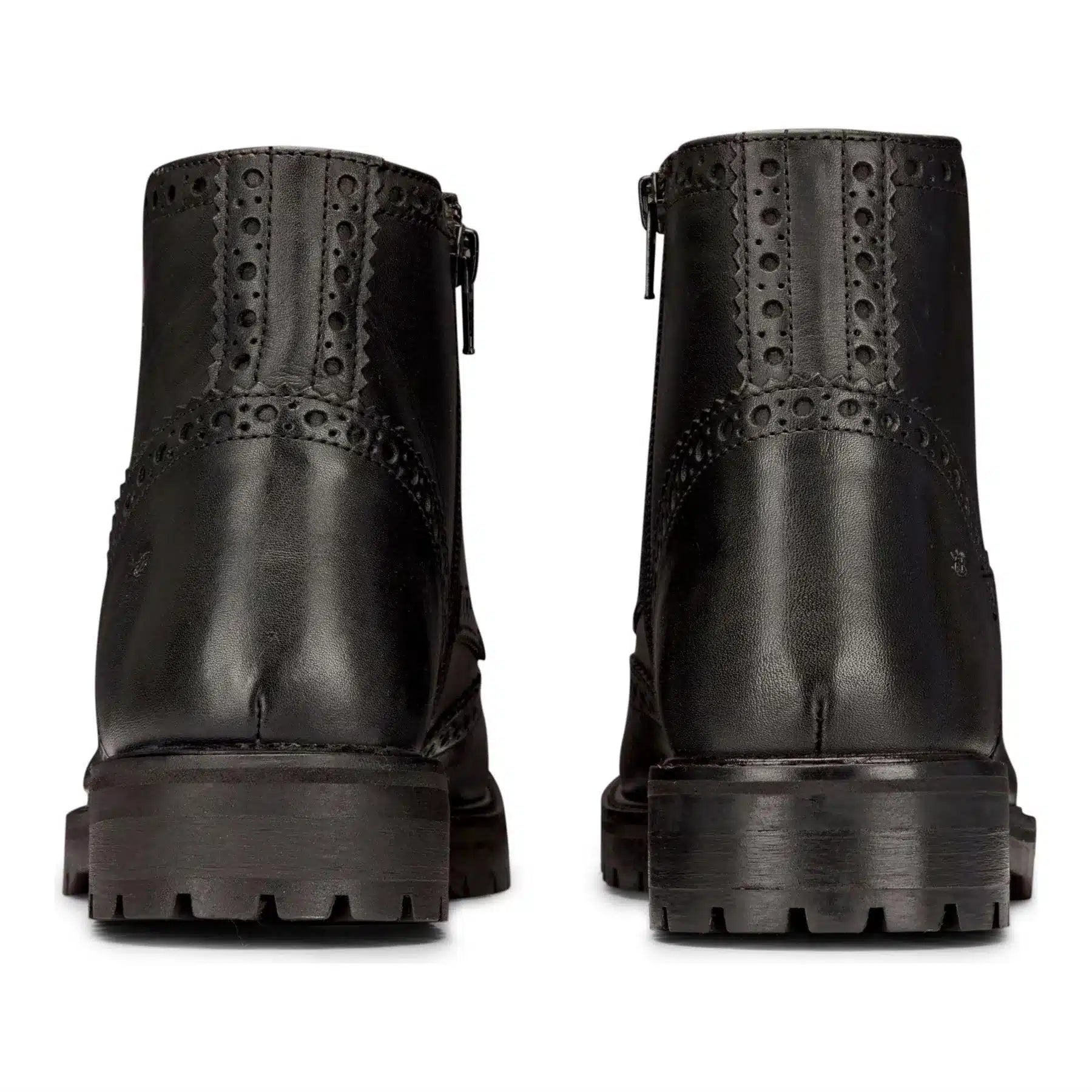 Botas masculinas de couro legítimo com plataforma e cadarço, estilo militar punk rock, pretas e bege.