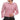 Camisa social masculina listrada com botões e gola clássica - Vermelha