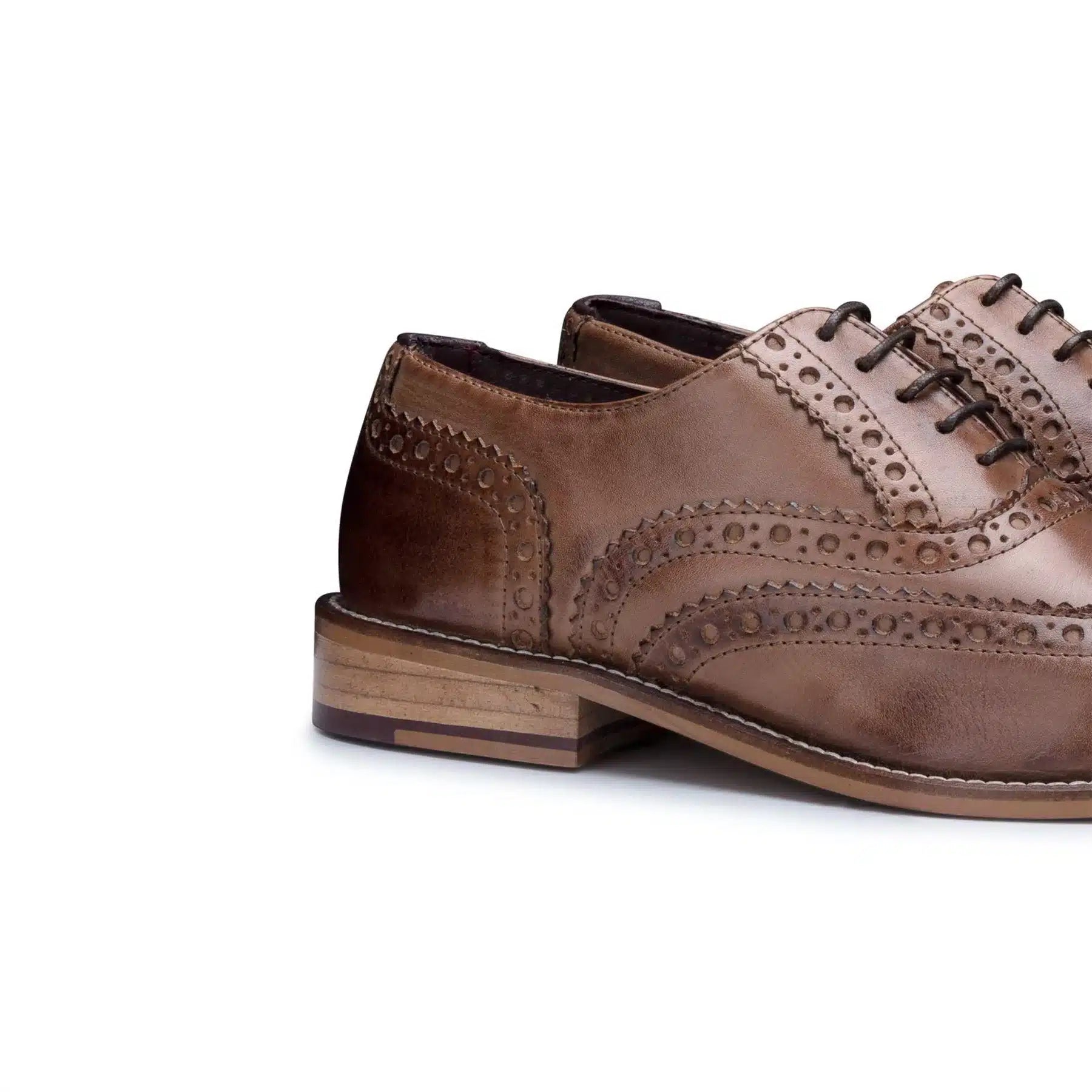 Sapatos masculinos vintage em couro legítimo, estilo brogue, década de 1920, em camurça e tweed, com cadarço, elegantes e formais.