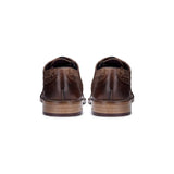 Sapatos masculinos vintage em couro legítimo, estilo brogue, década de 1920, em camurça e tweed, com cadarço, elegantes e formais.