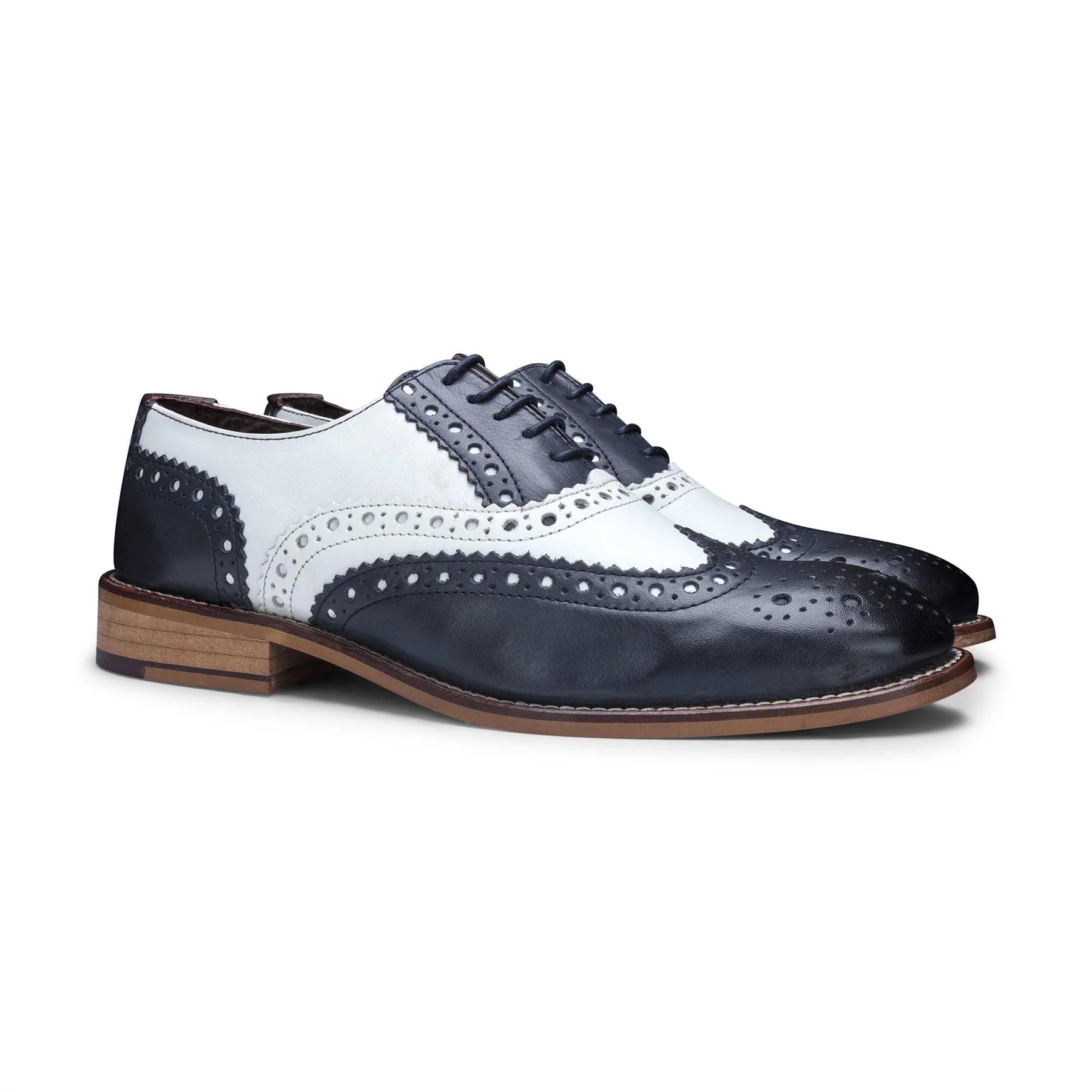 Sapatos masculinos vintage em couro legítimo, estilo brogue, década de 1920, em camurça e tweed, com cadarço, elegantes e formais.