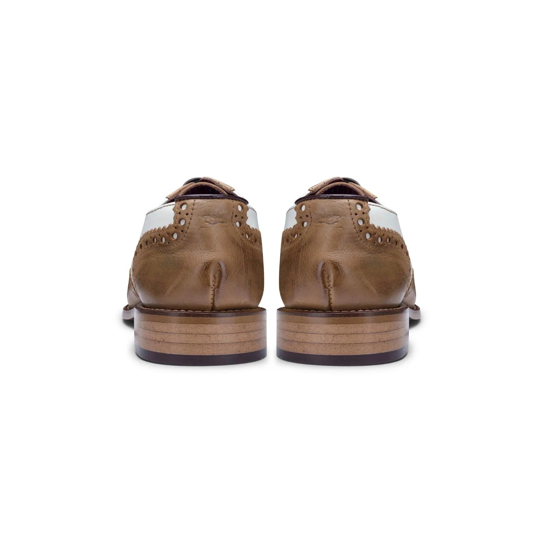 Sapatos masculinos vintage em couro legítimo, estilo brogue, década de 1920, em camurça e tweed, com cadarço, elegantes e formais.