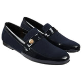Sapatos Mocassim Masculinos Leves Azul Marinho