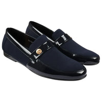 Sapatos Mocassim Masculinos Leves Azul Marinho