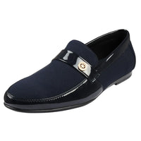 Sapatos Mocassim Masculinos Leves Azul Marinho
