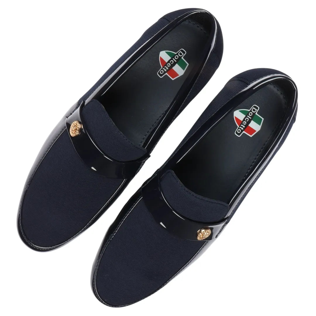Sapatos Mocassim Masculinos Leves Azul Marinho