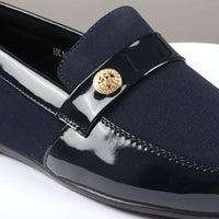 Sapatos Mocassim Masculinos Leves Azul Marinho
