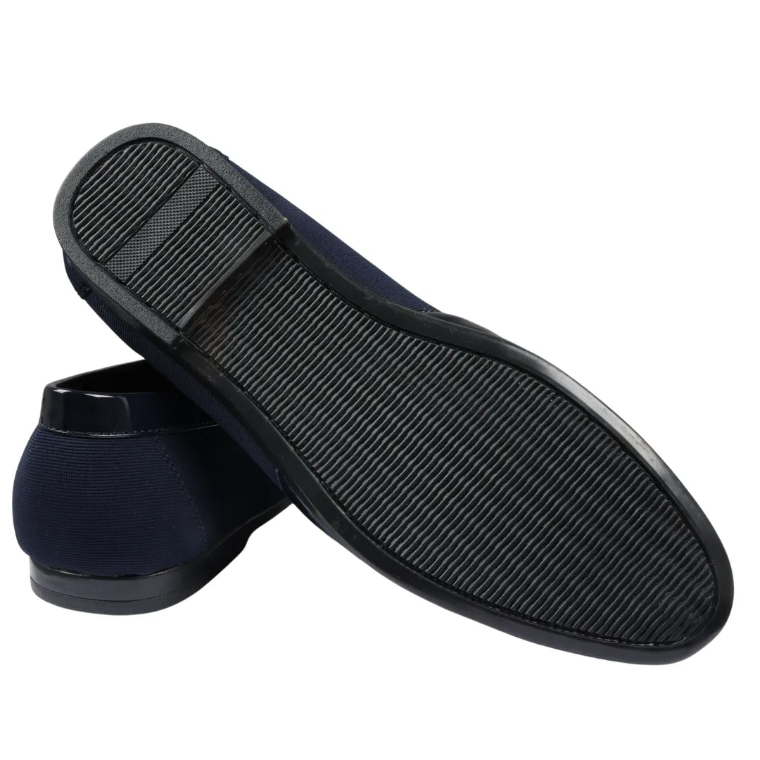 Sapatos Mocassim Masculinos Leves Azul Marinho