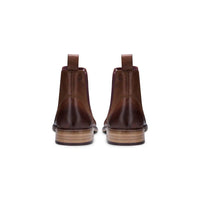 Botas Chelsea Masculinas de Couro Legítimo, Estilo Slip On, Elegantes, Casuais, Retrô, Vintage, Blinders Classic