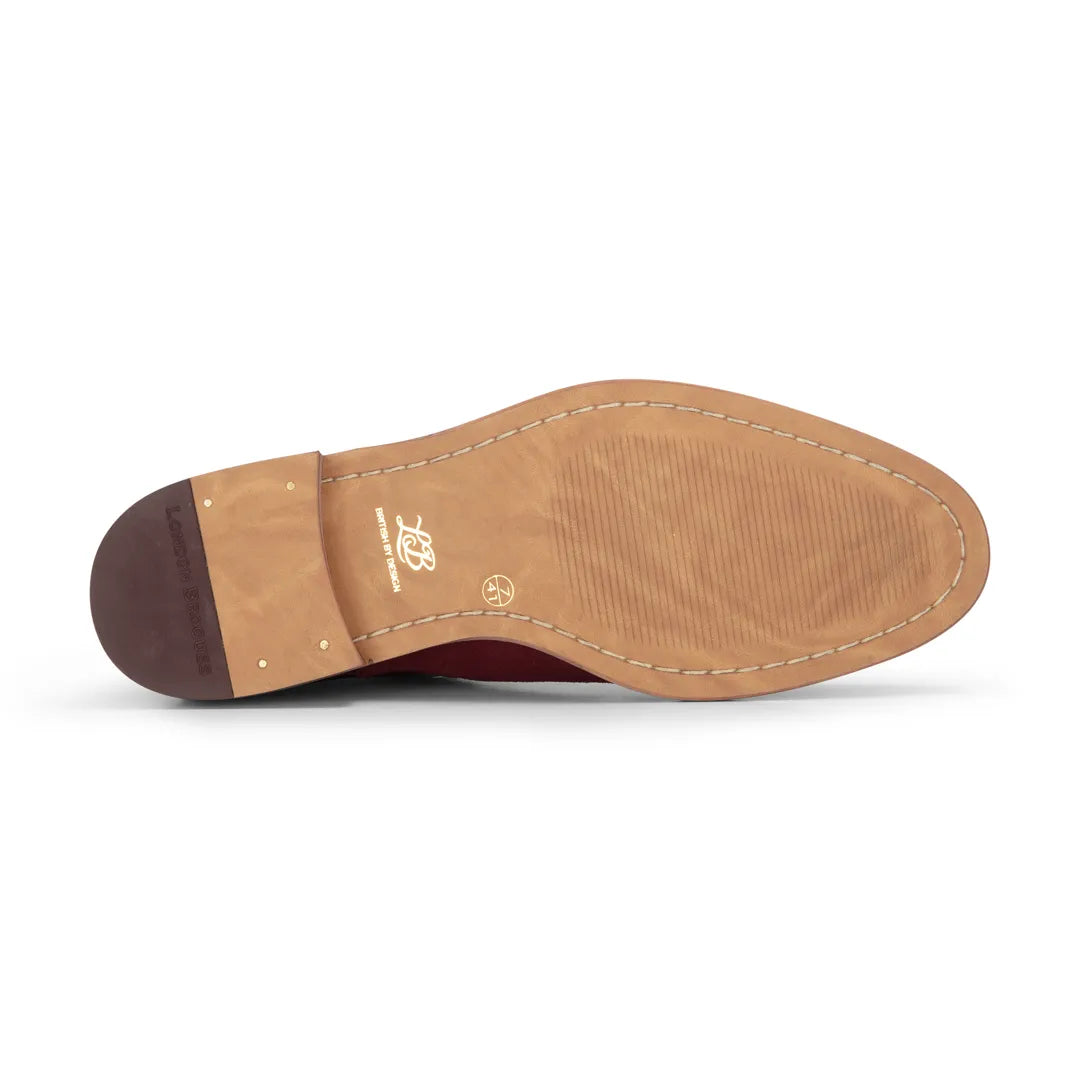 Botas Chelsea de cano curto masculinas em camurça cor camelo