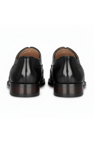 Harry - Sapatos Brogue Masculinos em Verniz Preto
