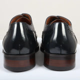 Harry - Sapatos Brogue Masculinos em Verniz Azul Marinho