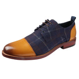 Ronnie - Sapatos Oxford de Couro Masculinos