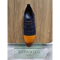 Ronnie - Sapatos Oxford de Couro Masculinos