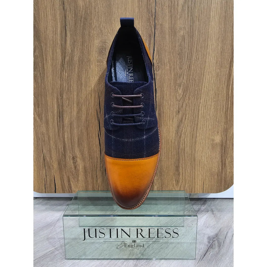 Ronnie - Sapatos Oxford de Couro Masculinos