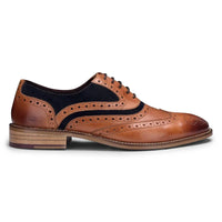 Sapatos masculinos vintage em couro legítimo, estilo brogue, década de 1920, em camurça e tweed, com cadarço, elegantes e formais.