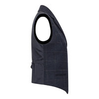 TPSTZ72 - Colete Blazer Feminino em Tweed Azul Marinho