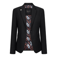 TPW-13 - Conjunto feminino preto liso de 3 peças