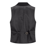 TPW-13 - Conjunto feminino preto liso de 3 peças
