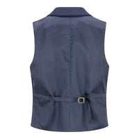 TPW-14 - Conjunto feminino de 3 peças azul marinho liso