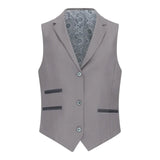 TPW-15 - Conjunto feminino de 3 peças cinza liso