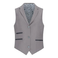 TPW-15 - Conjunto feminino de 3 peças cinza liso